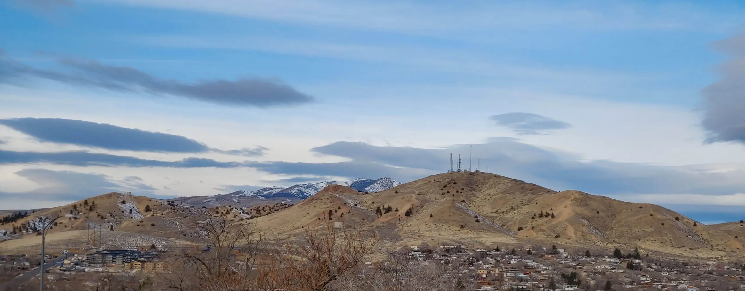 Panoramic view of Sun Valley, Nevada