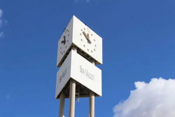 Advertise on Sun Valley Insider The iconic Sun Valley clock tower