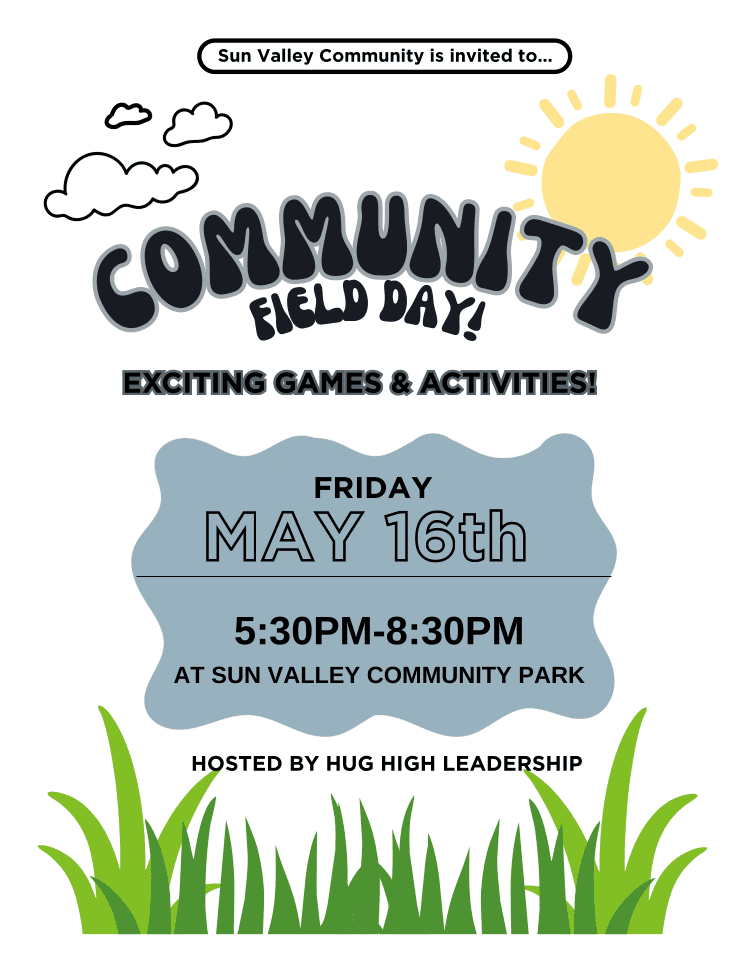 Community Field Day in Sun Valley, NV