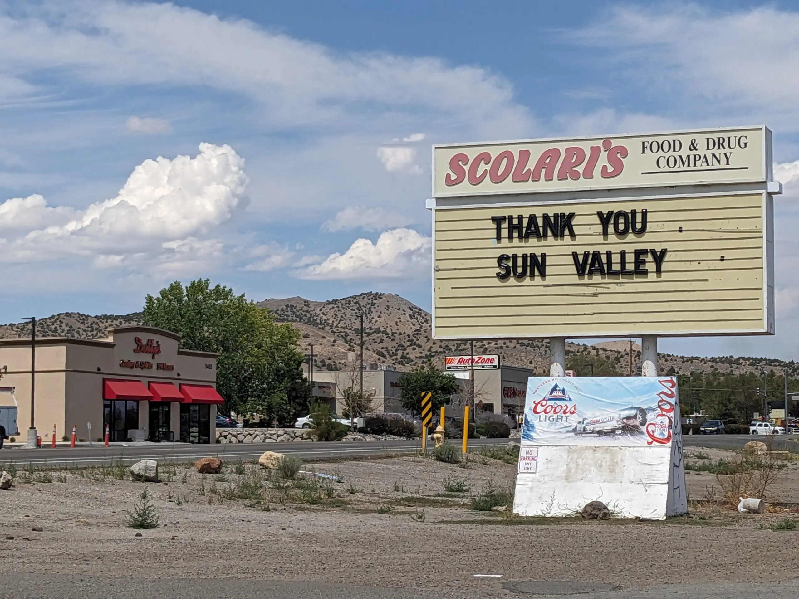 Scolari's is now closed.