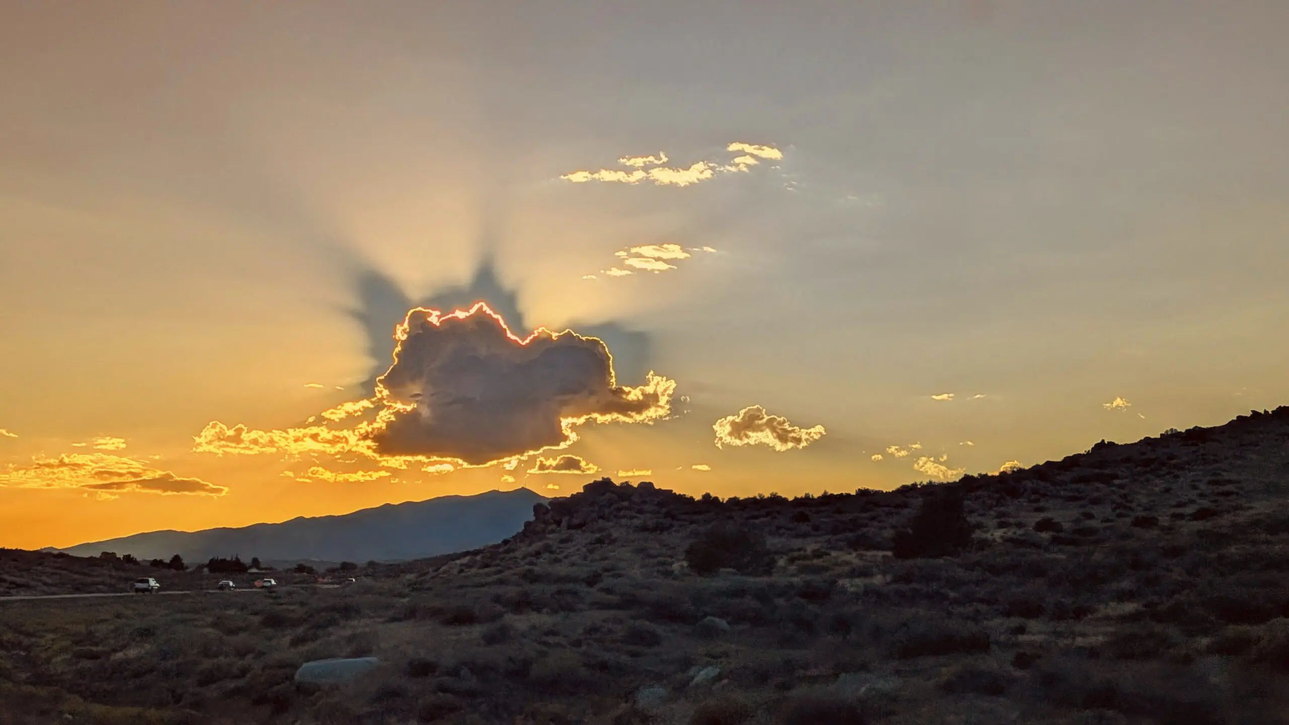 Celestial majesty over Sun Valley, NV.