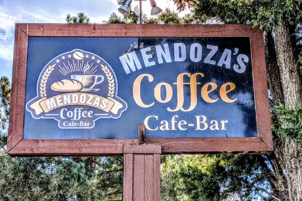 Mendoza's Coffee Shop in Sun Valley, NV. Located next to O'Reilly Auto Parts on Sun Valley Blvd, across the street from the former Scolari's store.