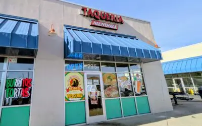 Taqueria Mendoza in Sun Valley, Nevada. Located by Subway, Pizza Hut, and McDonald's in the Sun Valley Center.