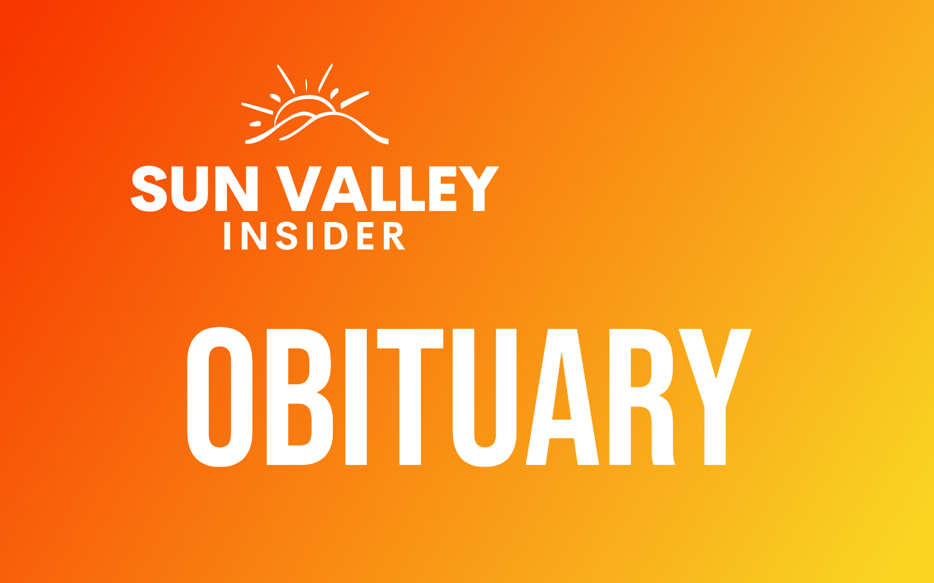 Sun Valley, Nevada Obituary