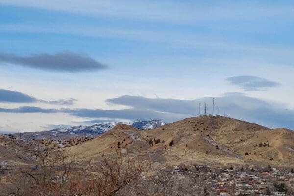 Panoramic view of Sun Valley, Nevada