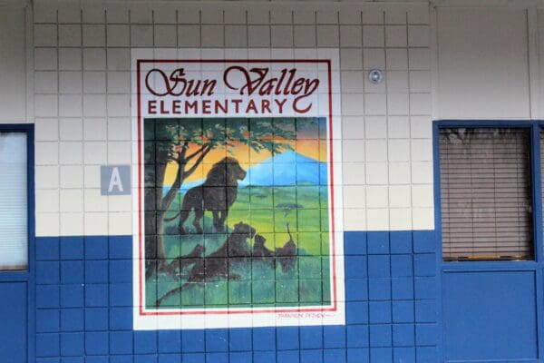 Mural at Sun Valley Elementary School