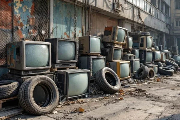 Sun Valley Tires & TVs Drop Off Event 2025 Old TVs and discarded tires