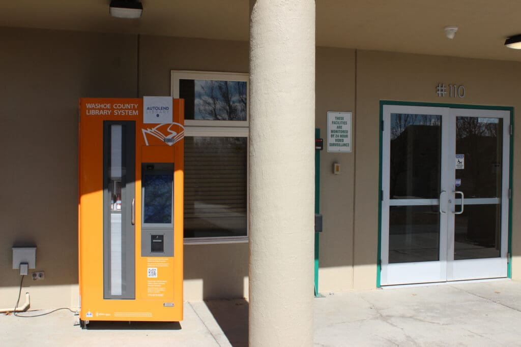Library to Go Kiosk in Sun Valley, Nevada