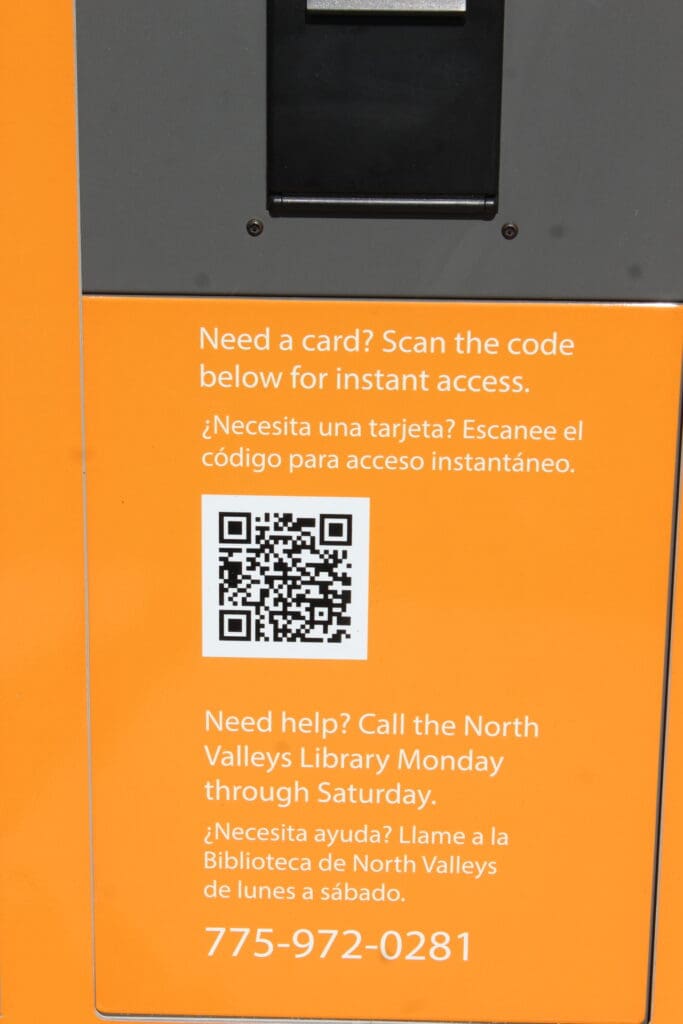 Sun Valley Library Kiosk details