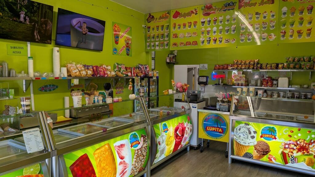 Interior view of Antojitos Lupita in Sun Valley, NV, showcasing their many delicious treats!