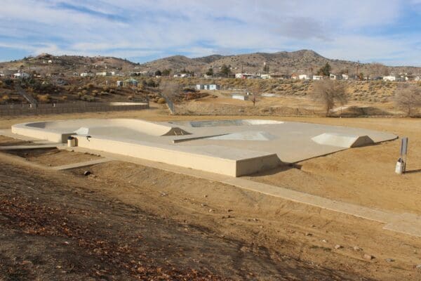 The skatepark at Sun Valley Community Park in Sun Valley, NV.