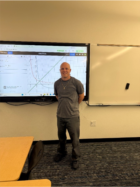 Coach Arthur Pacheco at Hug High School