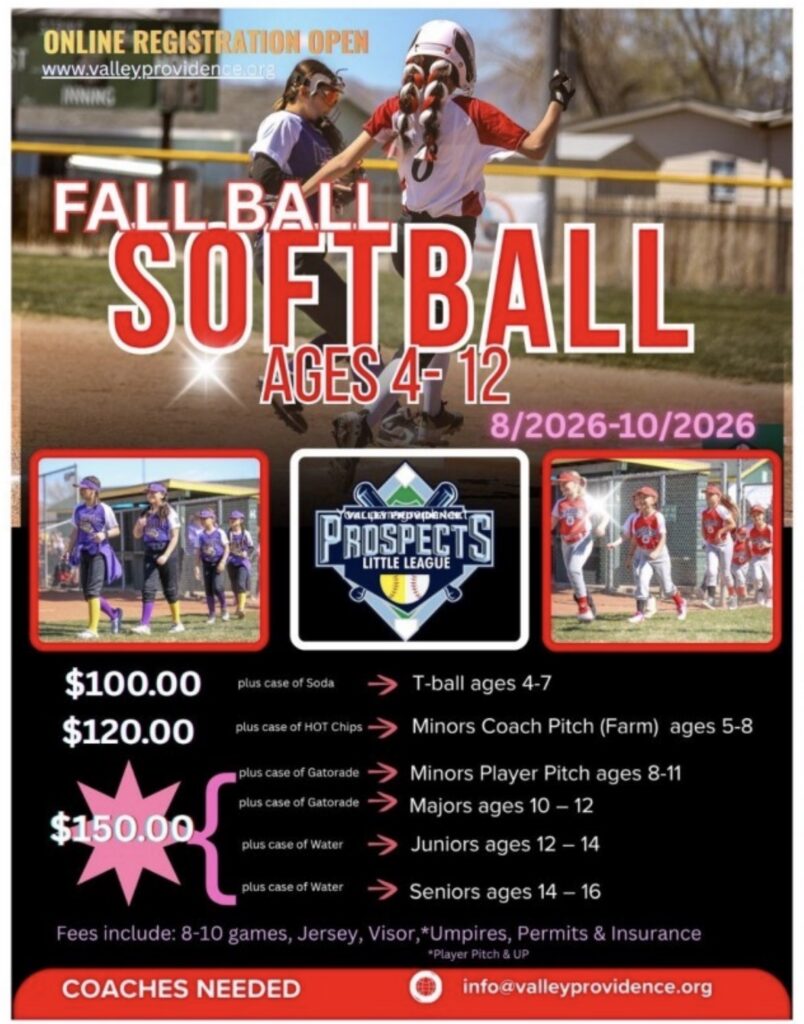 Valley Providence Fall Softball 2026