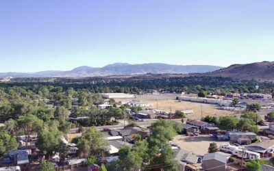 Aerial View of Sun Valley, NV. Image provided by resident Joseph Keller. Used with permission.