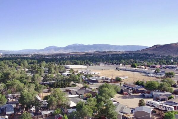Aerial View of Sun Valley, NV. Image provided by resident Joseph Keller. Used with permission.