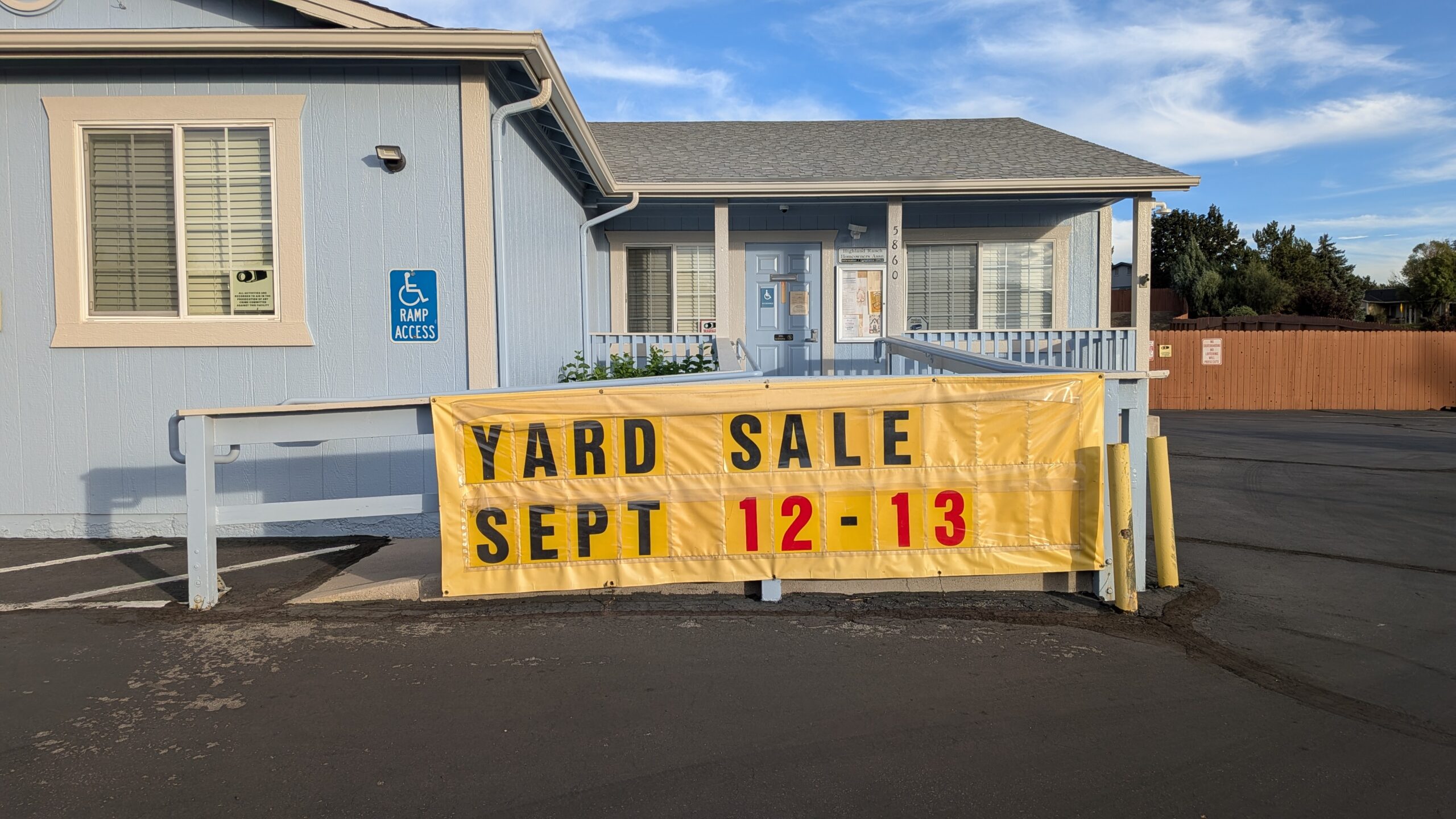 Highland Ranch Community Yard Sale, Fall 2026