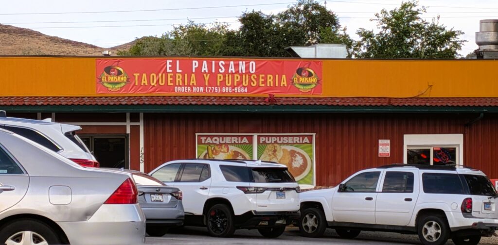 New main sign for El Paisano restaurant in Sun Valley.