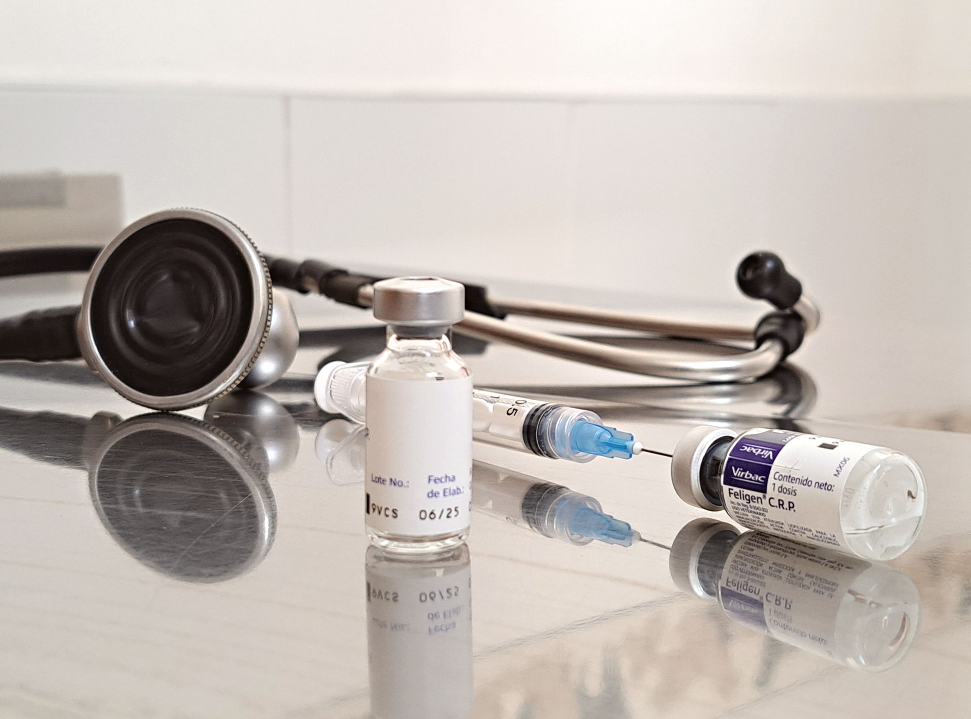 Photo by DΛVΞ GΛRCIΛ from Pexels: https://www.pexels.com/photo/medical-supplies-with-stethoscope-on-table-38198207/