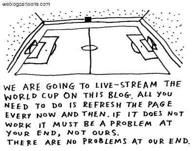 World cup. Cartoon from www.weblogcartoons.com.